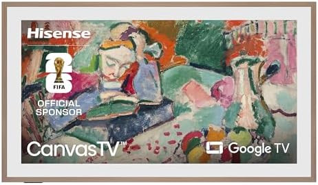 Hisense 55-Inch Class QLED 4K S7N CanvasTV Series Dolby Vision HDR Google Smart TV (55S7N) - 144H... | Amazon (US)