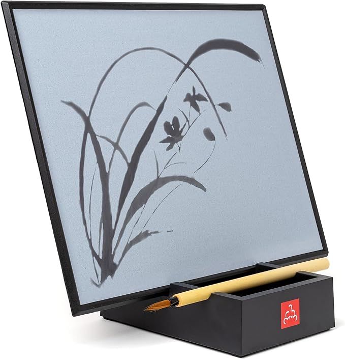 The Original Buddha Board Art Set: Water Painting w/ Bamboo Brush & Stand for Mindfulness Meditat... | Amazon (US)