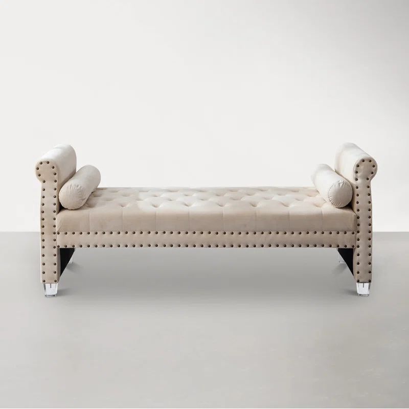 Stephenie Upholstered Chaise Lounge | Wayfair North America