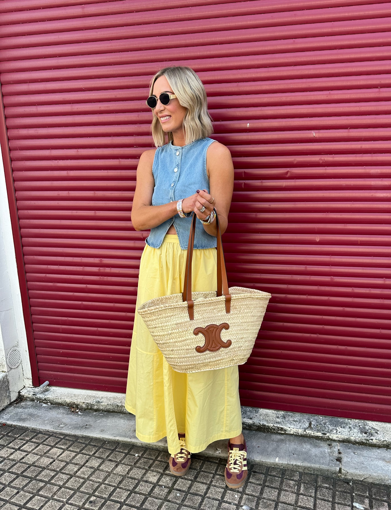 Bright skirts and waistcoats 🇫🇷🦞✈️ 

#LTKeurope #LTKtravel #LTKireland