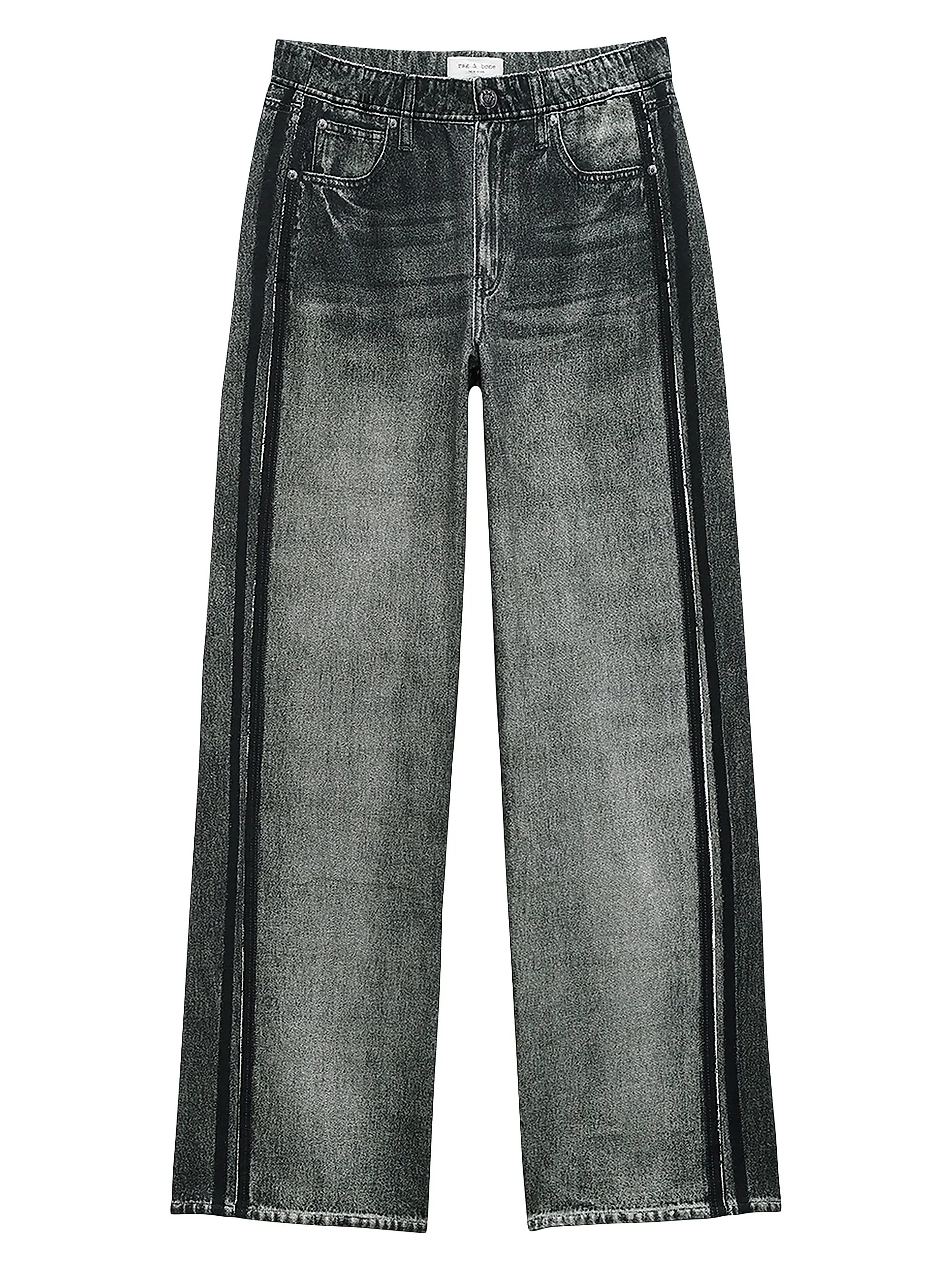 rag & bone Miramar Cotton-Terry Wide-Leg Track Pants | Saks Fifth Avenue | Saks Fifth Avenue