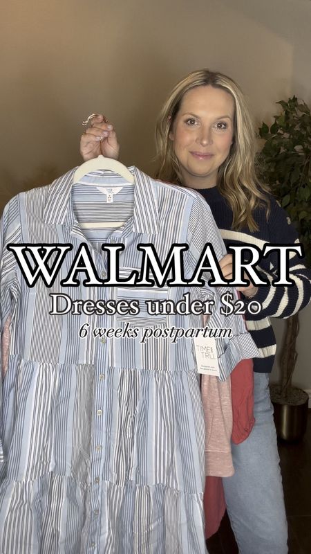 These Walmart dresses are all under $20 and are so cute for early spring! I’m wearing a size small in all 3 at 6 weeks postpartum!!  

Winter outfits, work outfits, vacation outfit, work wear, Walmart style, postpartum style  

#LTKSeasonal #LTKworkwear #LTKstyletip