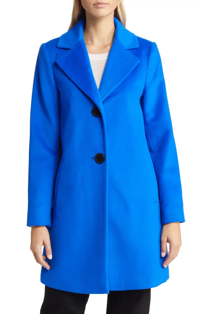 Sam Edelman Notch Collar Wool Blend Jacket | Nordstrom | Nordstrom