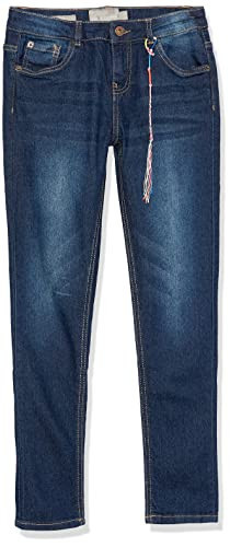 Lucky Brand Girls' Stretch Denim Jeans, Skinny Fit Pants with Zipper Closure & 5 Pockets, Barrier, 14 | Amazon (US)