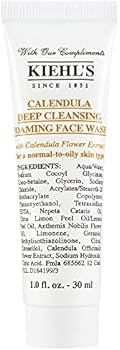 Kiehls Calendula Deep Cleansing Foaming Face Wash 1oz/30ml Travel Size | Amazon (US)