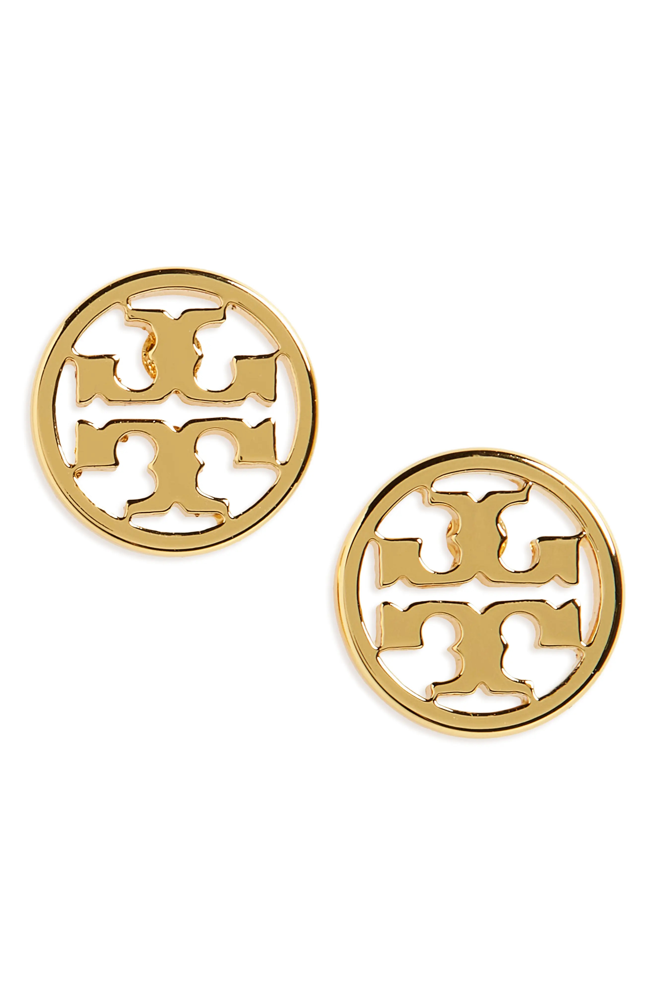 Tory Burch Miller Stud Earrings (Women) | Nordstrom | Nordstrom
