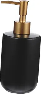 Luxshiny Ceramic Lotion Bottle Refillable Pump Bottle Soap Dispenser Kitchen Sink Hand Soap Dispe... | Amazon (US)