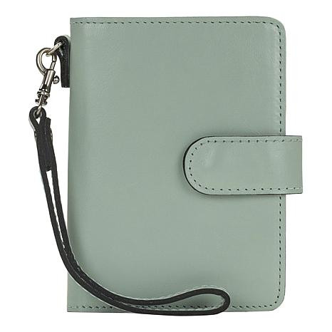 Patricia Nash Selma Leather Passport Wristlet Wallet | HSN