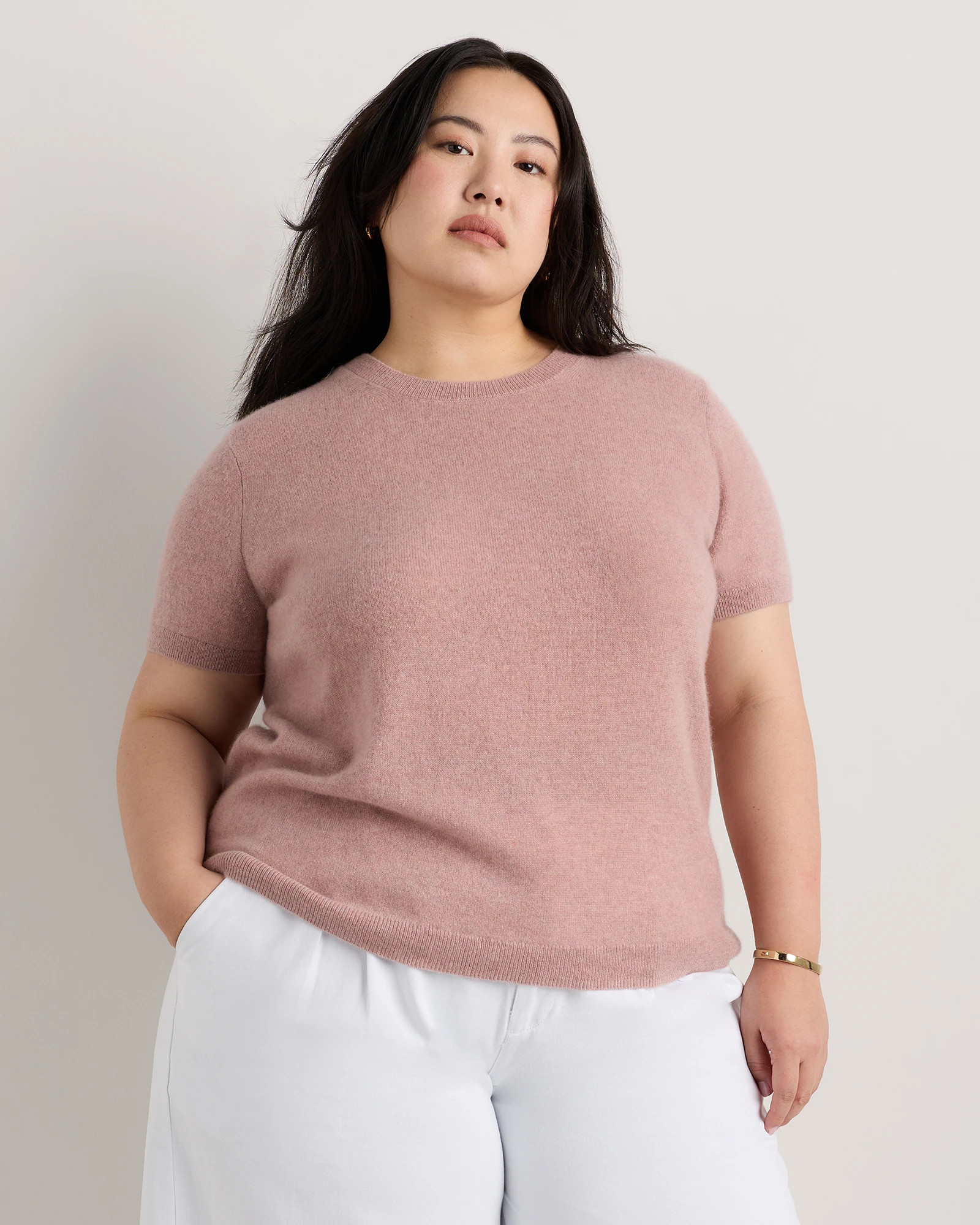 Mongolian Cashmere Tee | Quince