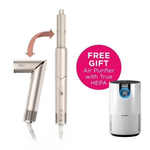 Shark FlexStyle® Air Styling & Drying System with FREE Air Purifier | Sharkclean