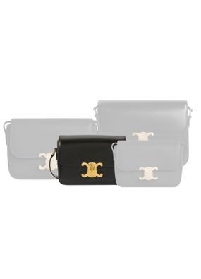 Teen Triomphe bag in shiny calfskin - CELINE | 24S (APAC/EU)