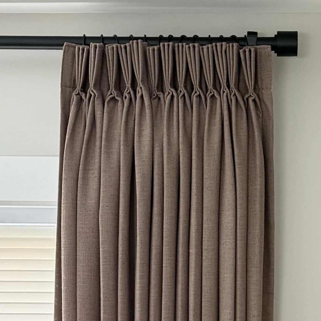 Lily Linen Curtains & Drapes Pleated | NeutralCurtains