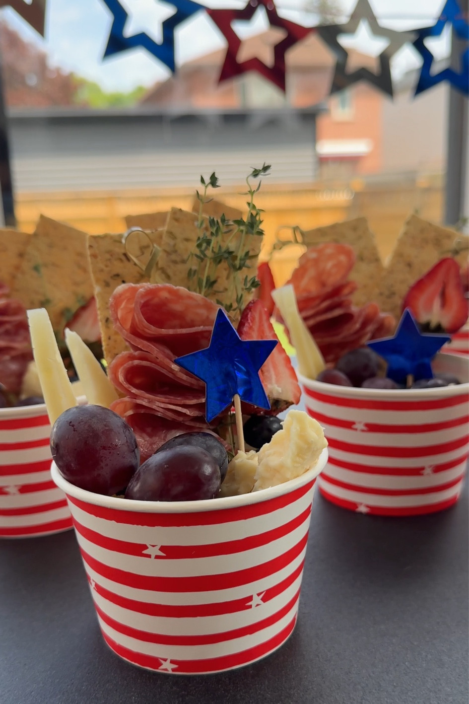 Red, white & blue charcuterie cups! 

#LTKSeasonal #LTKparties #LTKhome