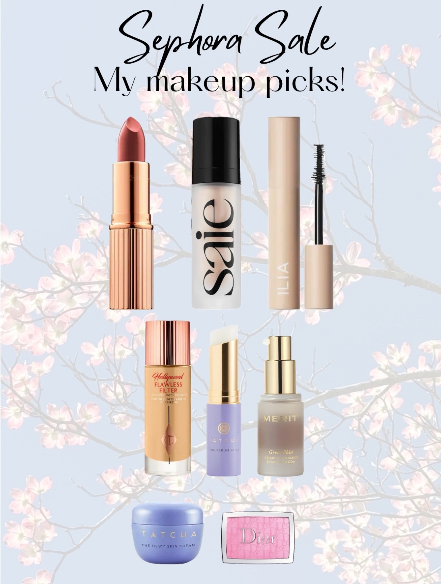 Looking for the best makeup to buy during the Sephora Sale? These are my tried-and-true beauty favorites worth adding to your cart.

If you’re wondering what to buy from the Sephora Sale, I always recommend stocking up on everyday staples you’ll actually use like: a glowy foundation, lengthening mascara, hydrating skincare, and a good lip color.

Pro tip: The Sephora Sale is the best time to grab your holy grail products or try something new at a discount.

Save this Sephora Sale guide for your next beauty restock. 

Your discount depends on your Sephora status:
-Rouge (top tier): 20% off
-VIB: 15% off
-Insider (free to join): 10% off
-Sephora Collection: 30% off (for everyone)

April 10th-20th 

#beautypicks #makeupideas 

#LTKSeasonal #LTKOver40 #LTKBeauty