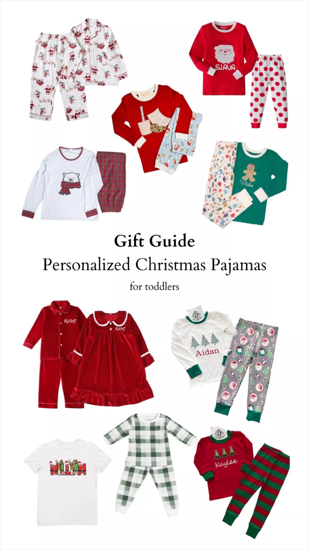 Heritage Santa Flannel Pajama Set curated on LTK
