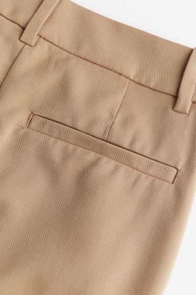 Twill Dress Pants - Beige - Ladies | H&M US | H&M (US + CA)