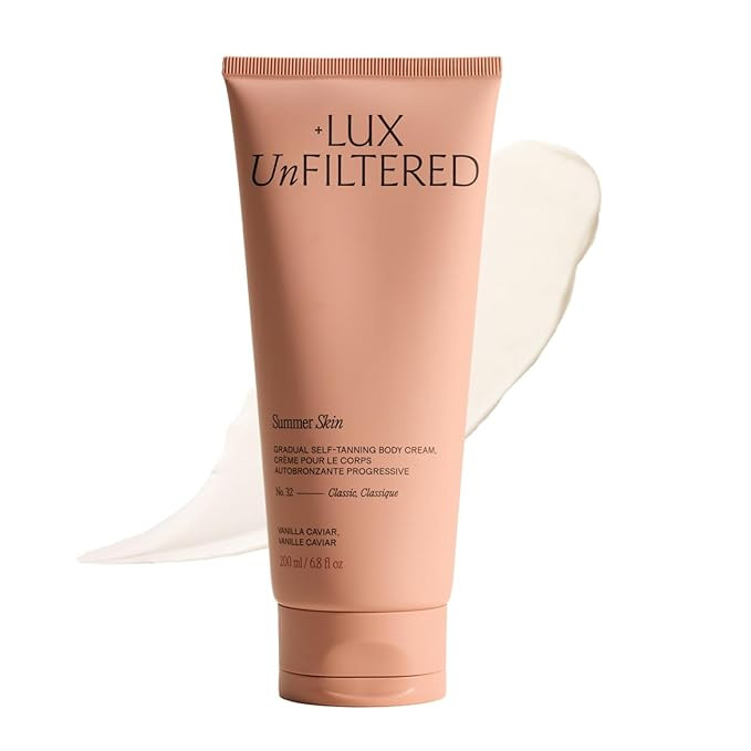 + Lux Unfiltered N°32 Summer Skin Classic Gradual Self Tanner, Hydrating Self Tanning Lotion - S... | Amazon (US)