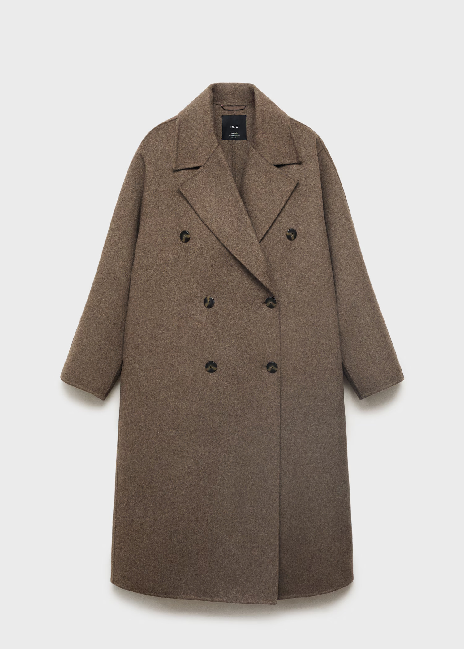 Handmade oversized wool coat | Mango (US/MX/AU)