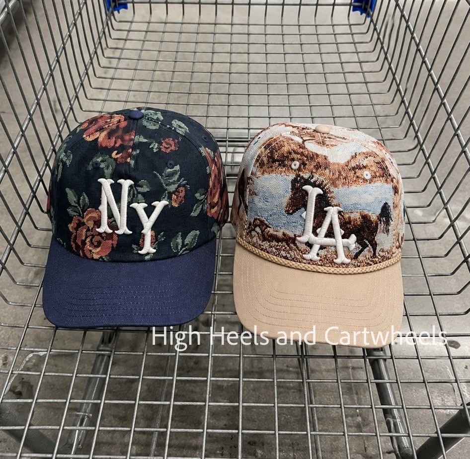 These hats are actually from the men's department, but they're too cute not to share!