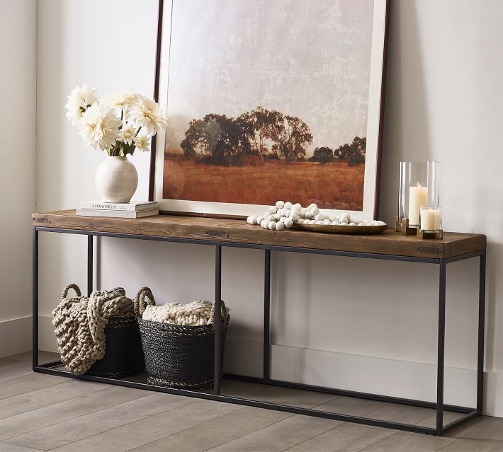 Malcolm 84" Console Table | Pottery Barn (US)