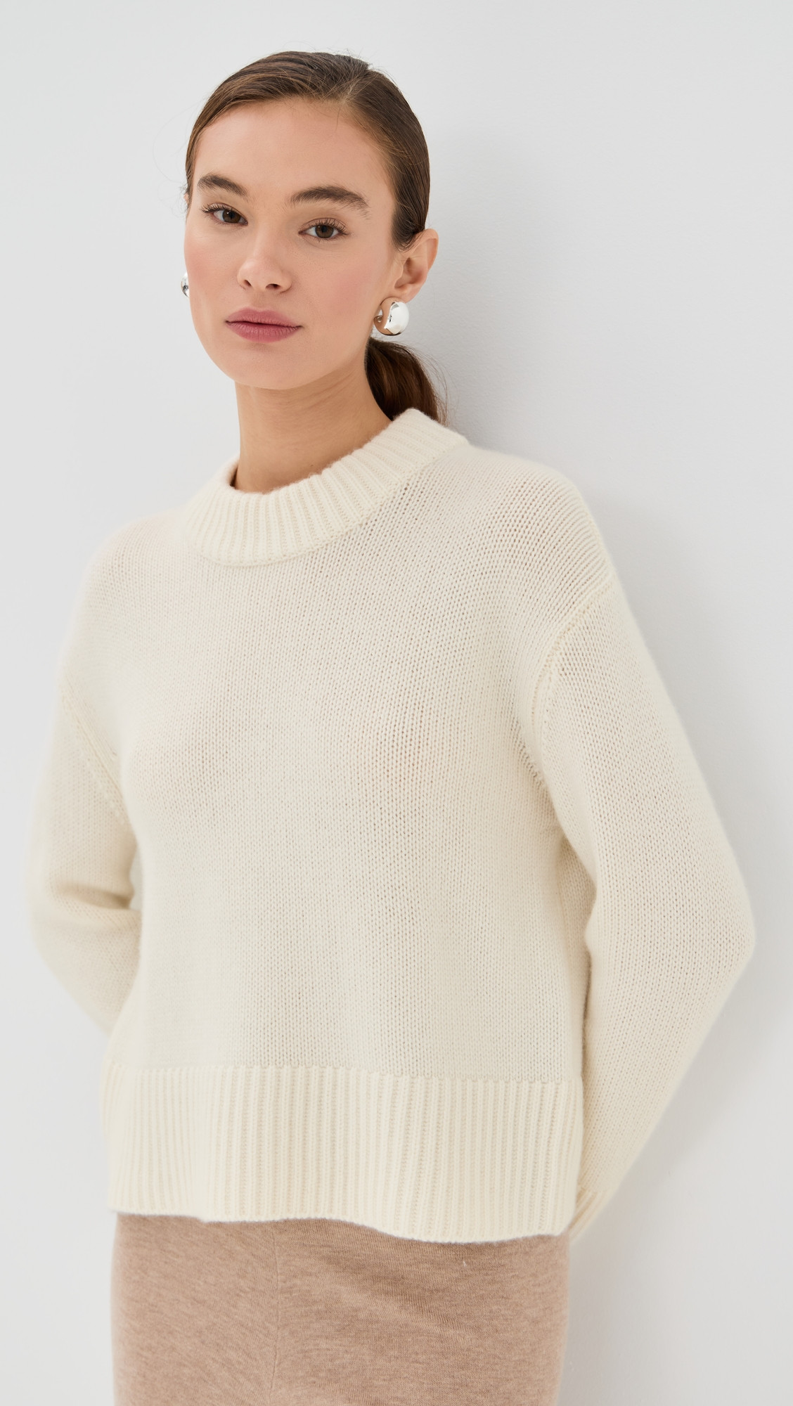 LISA YANG Sony Cashmere Sweater Black 2 | Shopbop