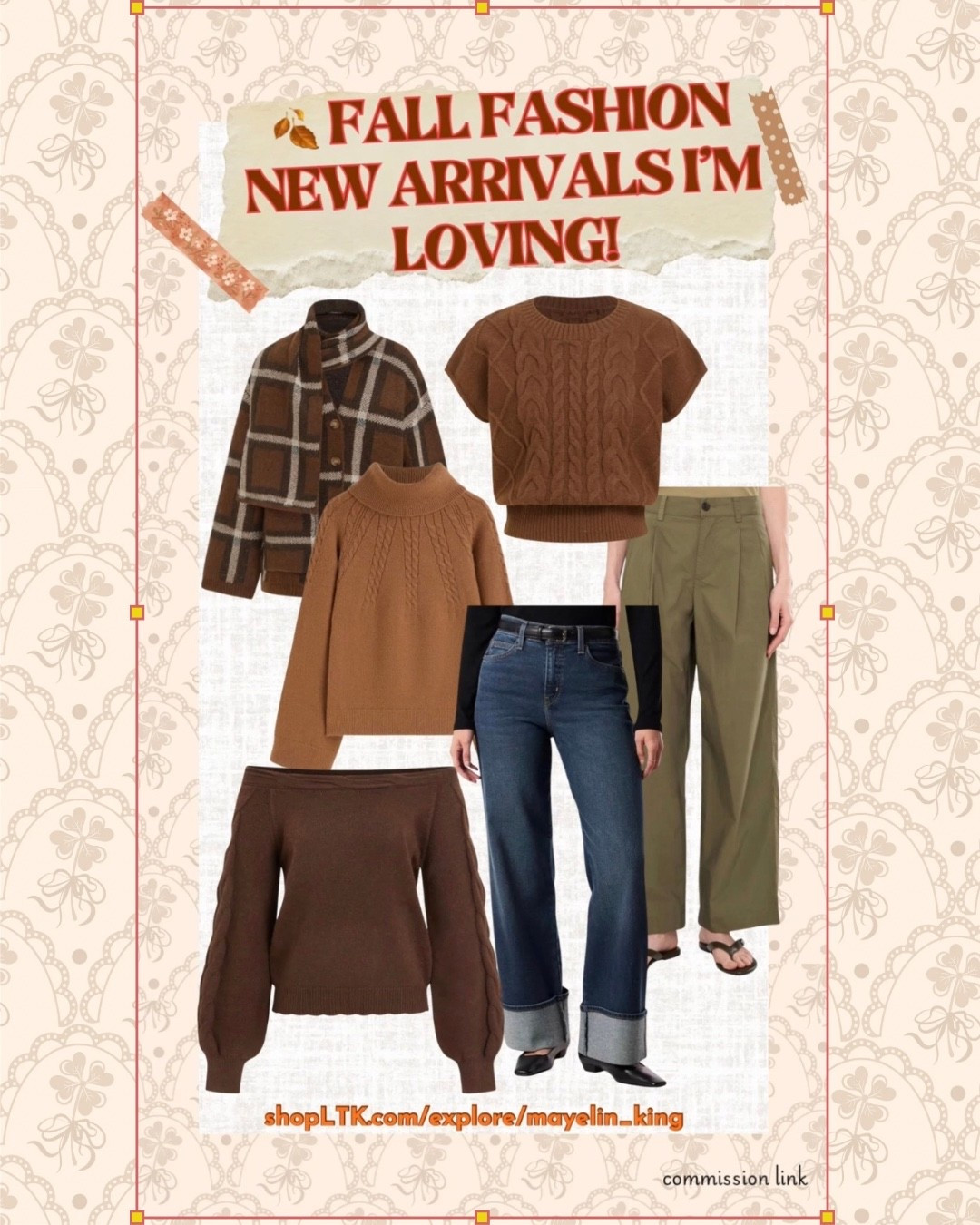 fall outfits women over 50
🍂 THE FALL OUTFITS I CAN’T STOP THINKING ABOUT! 🤎

I’m loving these fall outfit ideas because they’re cute, comfortable, easy to style, AND flattering! From cozy layers to flattering silhouettes, these are the kinds of looks that make getting dressed feel effortless. ✨

And yes, I’m ready for all the fall fashion, cozy layers, and gorgeous autumn colors! 😂🍁

Which look is your favorite? 👇🏽 Save this for fall outfit inspiration & check out my finds! 🛍️

#ltkseasonal #ltkmidsize

#LTKootd #LTKPlusSize #LTKOver40