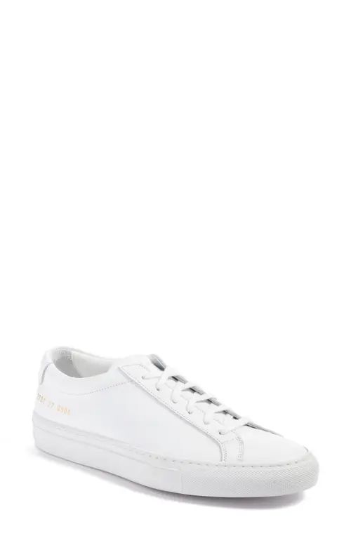 Common Projects Original Achilles Sneaker in White at Nordstrom, Size 5Us | Nordstrom