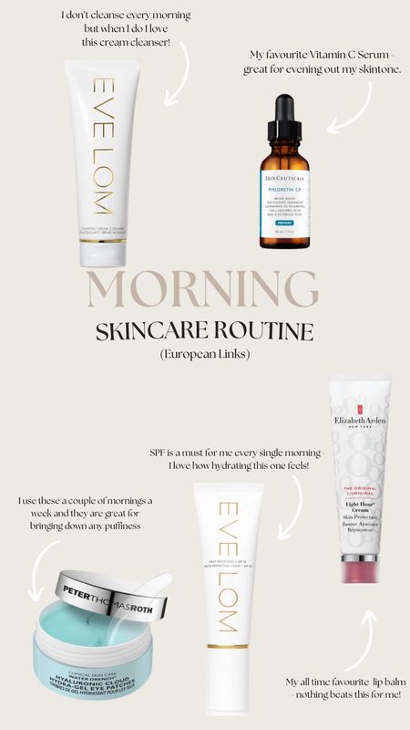 My Morning Skincare Routine! (EU Links) #morningskincare #skincareroutine 

#LTKbeauty