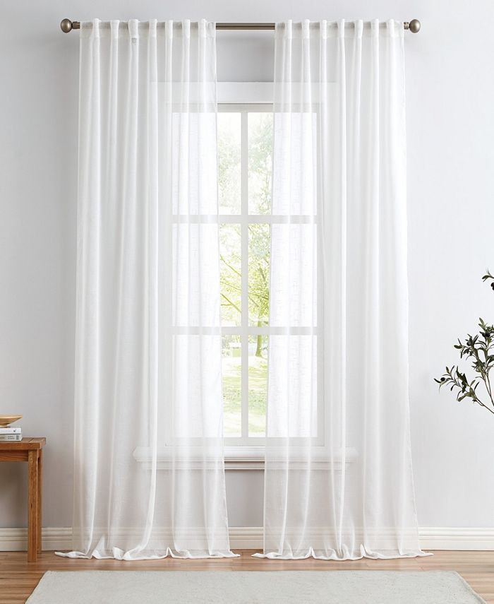 Cannon Sheer Window Panel Pair, 84 | Macys (US)