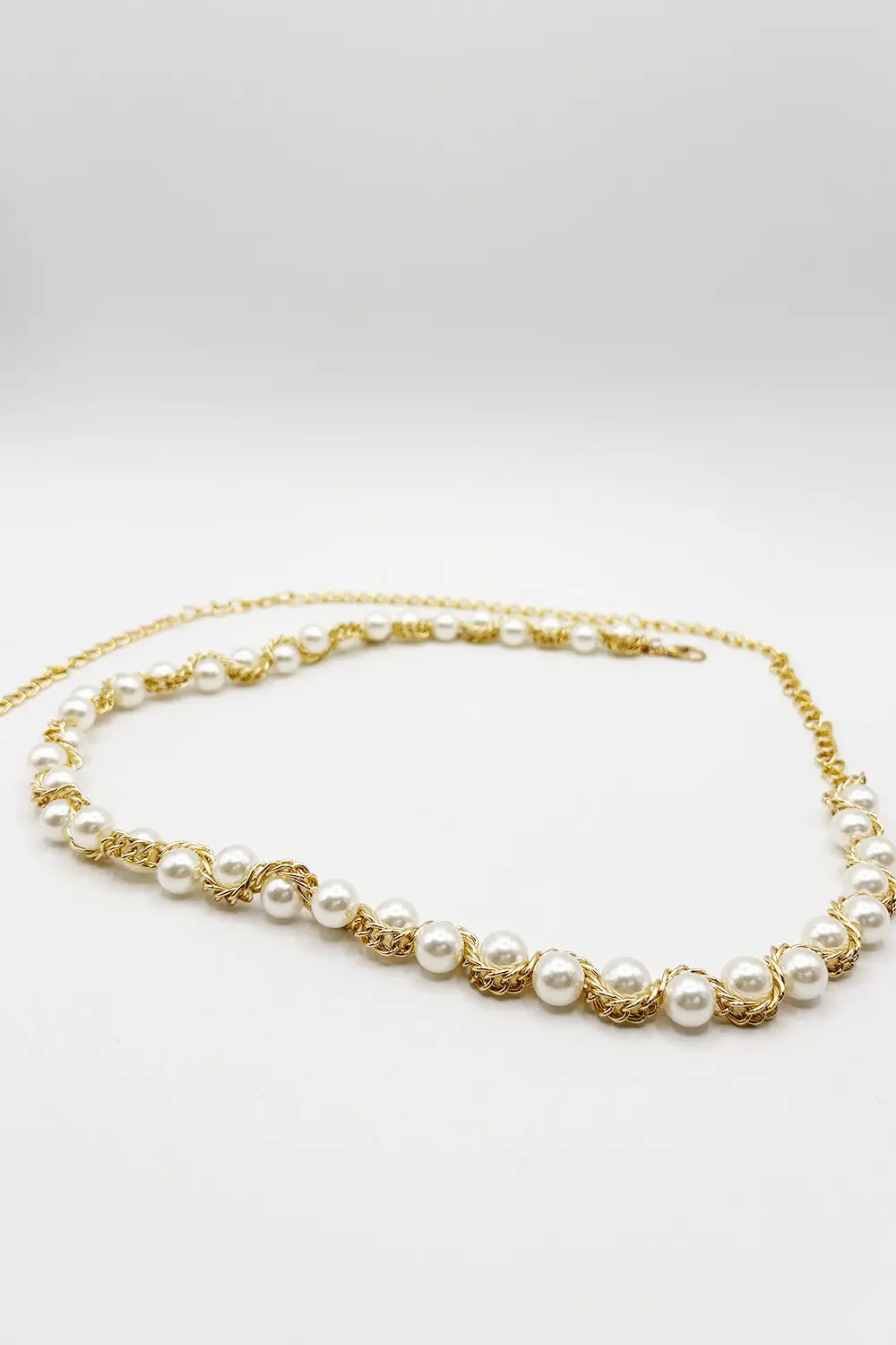 Pearl Waist Chain Belt | Boohoo.com (UK & IE)