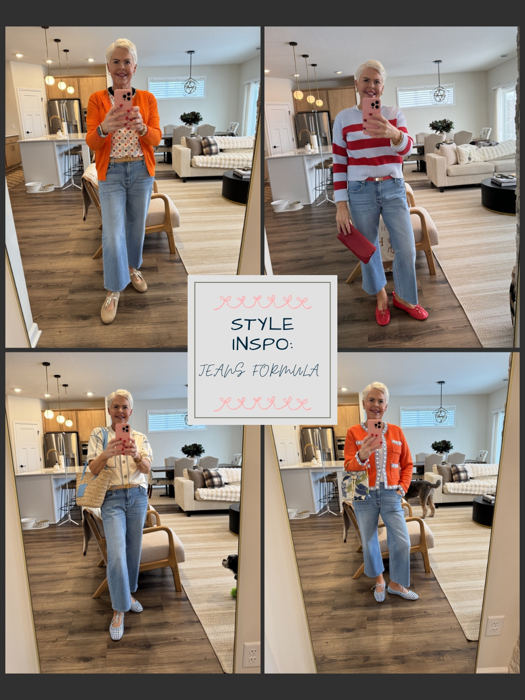 Spring Casual Style Inspo: Ankle Jeans Formula. My favorite spring Mother denim, add a bright sweater, and a woven flat and a chic handbag & belt —my formula for looking put together without trying too hard. 

 #LTKgrwm #LTKootd #LTKmomlife