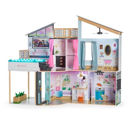 American Girl® x KidKraft® Luxury Dollhouse for 18-inch Dolls | American Girl