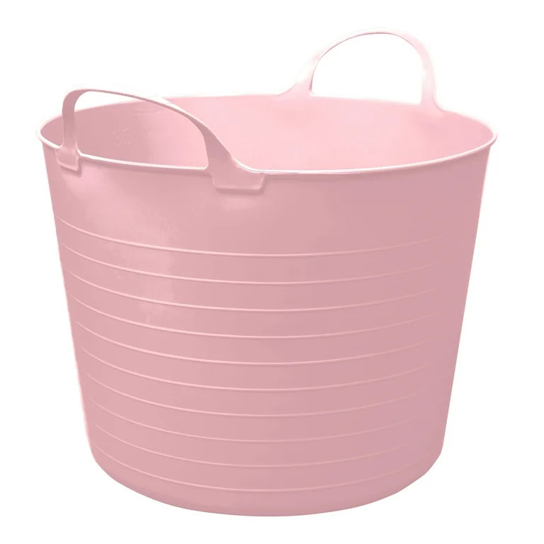 Your Zone Kids 10 Gallon Flex Storage Bin, Pink, 20 in x 16 in x 17 in | Walmart (US)