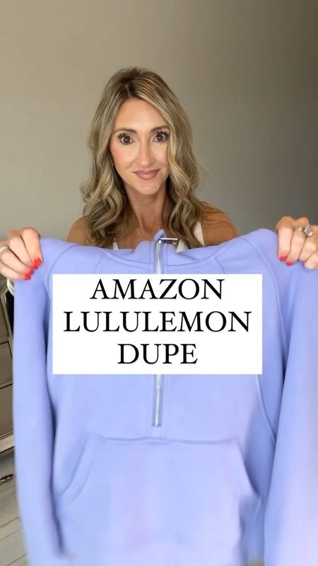 Amazon lululemon dupe! More colors. Non hooded option. Super soft joggers. I’m a medium in both. Casual. Comfy. Mom style 

#LTKFind #LTKunder50 #LTKstyletip