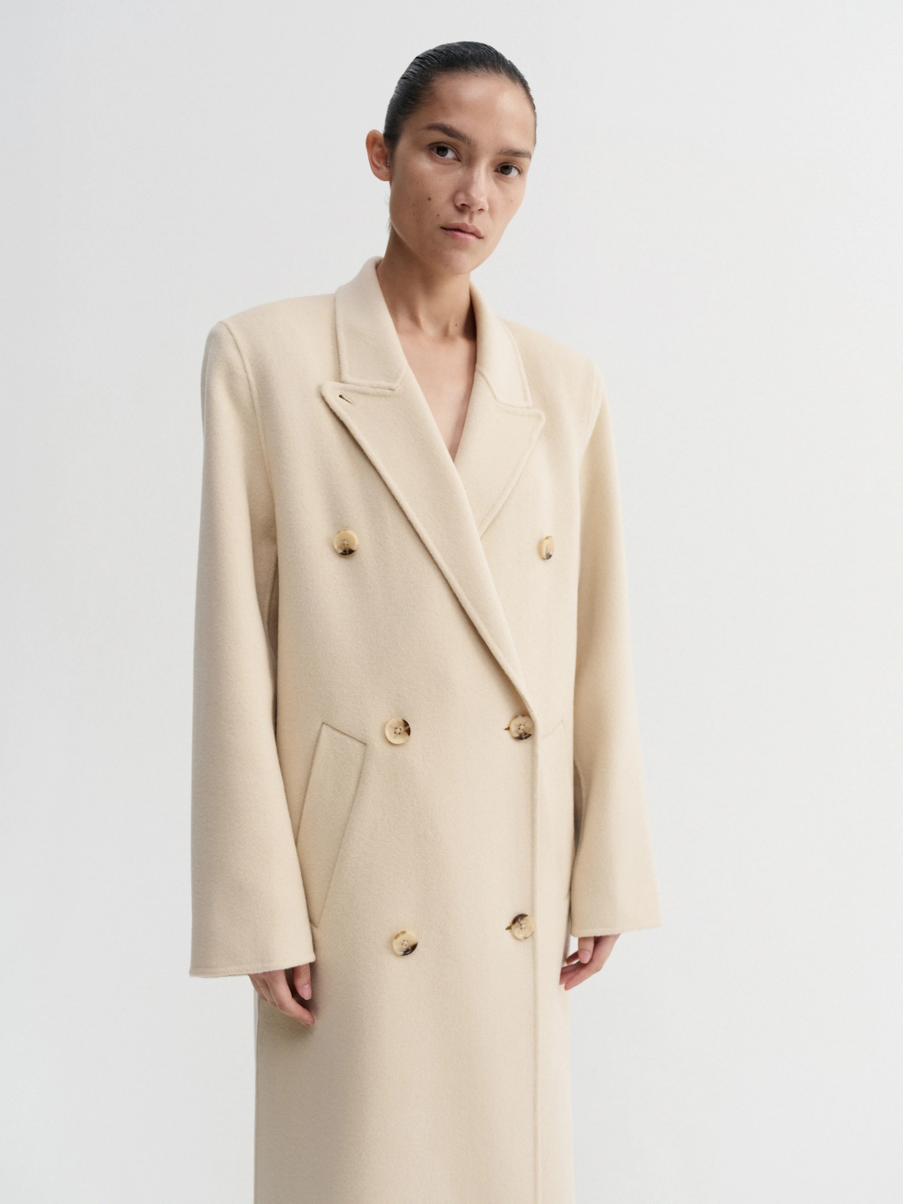 Deja Doublé Coat, vanilla | Almada Label