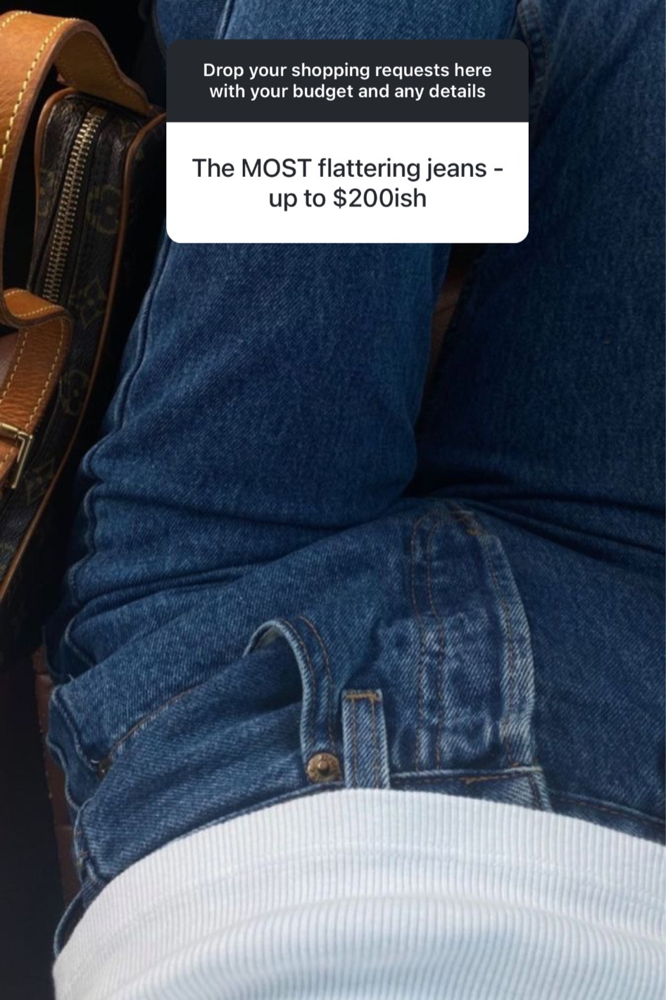 the best fitting denim under $200 👖

#LTKStyleTip