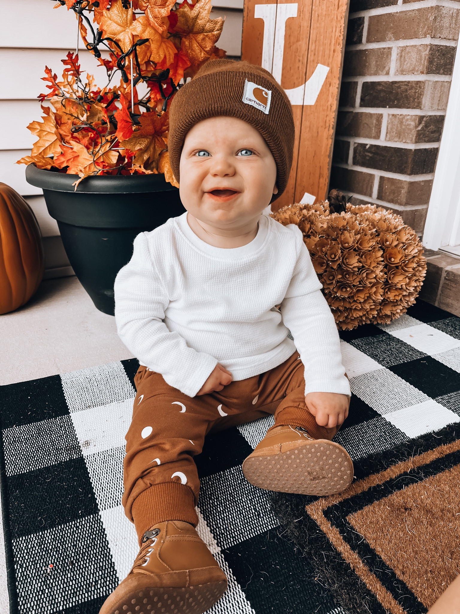 Warner’s OOTD 🧡 
Amazon baby, Amazon finds, baby boy outfits, toddler boy style, fall porch 

#LTKkids #LTKbaby #LTKfindsunder50