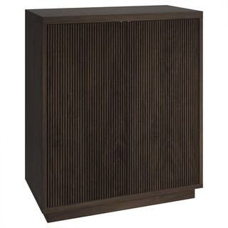 Alston 27.75 in. Alder Brown Rectangular Accent Cabinet | The Home Depot