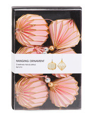 Set Of 6 Paper Hanging Ornaments | Pillows & Decor | Marshalls | Marshalls
