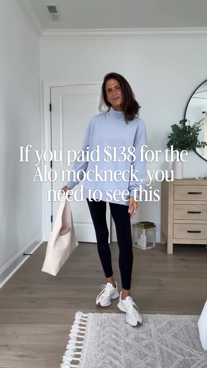 Owning the Alo one and still reaching for this every single time says something. It’s oversized in the right way, holds its shape, and looks like it cost more than it did. This is the one living on my body right now, not the expensive one.

#amazonfinds #lookforless #affordablefashion #momstyle #casualoutfit

#LTKSeasonal #LTKmomlife #LTKootd