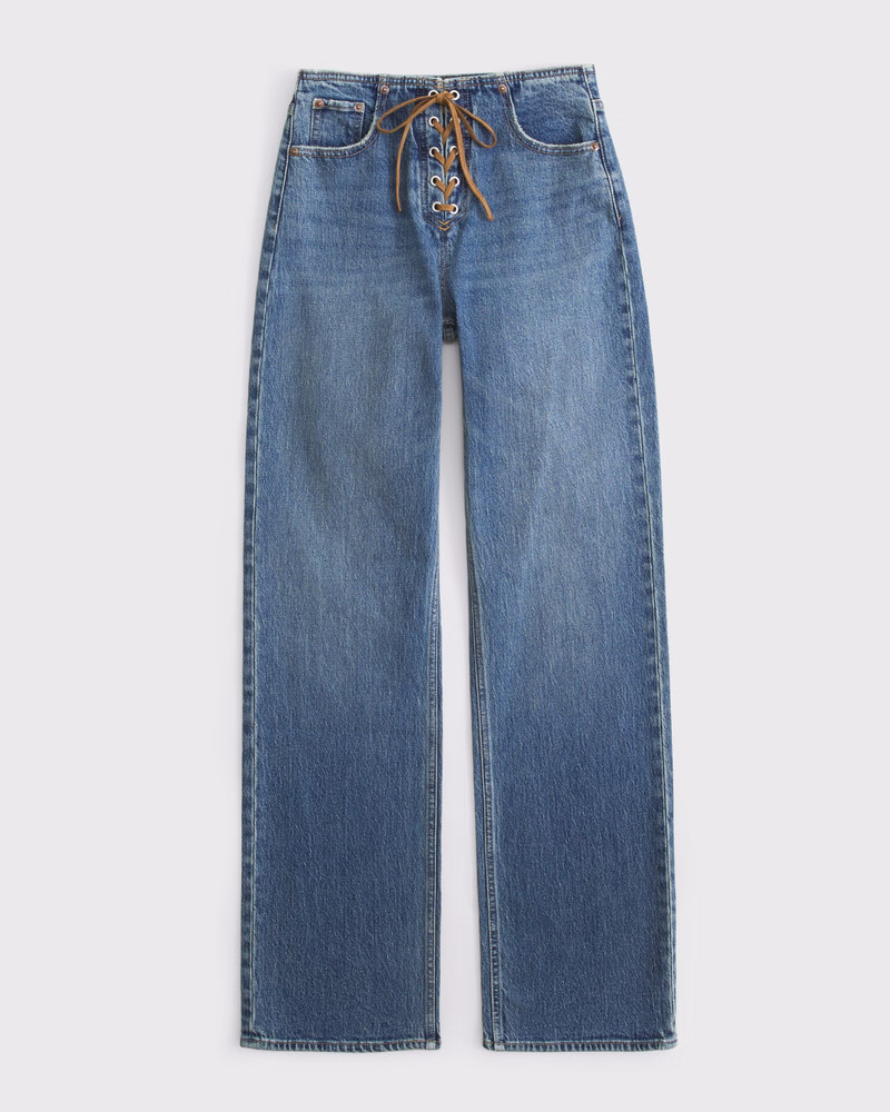 High Rise 90s Relaxed Jean | Abercrombie & Fitch (US)