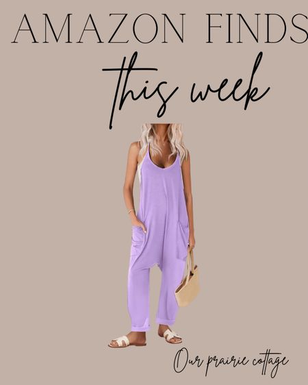 Amazon Finds 
Purple jumpsuit 

#LTKmidsize #LTKstyletip #LTKfindsunder50