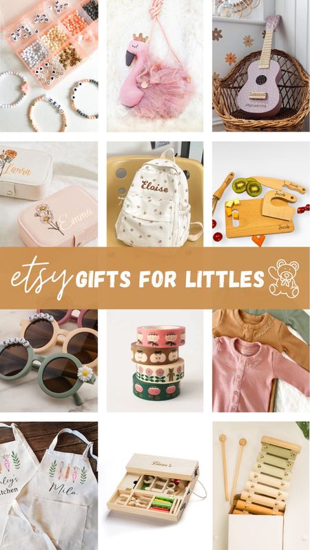 etsy gifts for kids pt. 1 

personalized kids gifts // custom kids gifts // monogrammed kids gifts // creative kids gifts 

#LTKGiftGuide #LTKkids #LTKbaby
