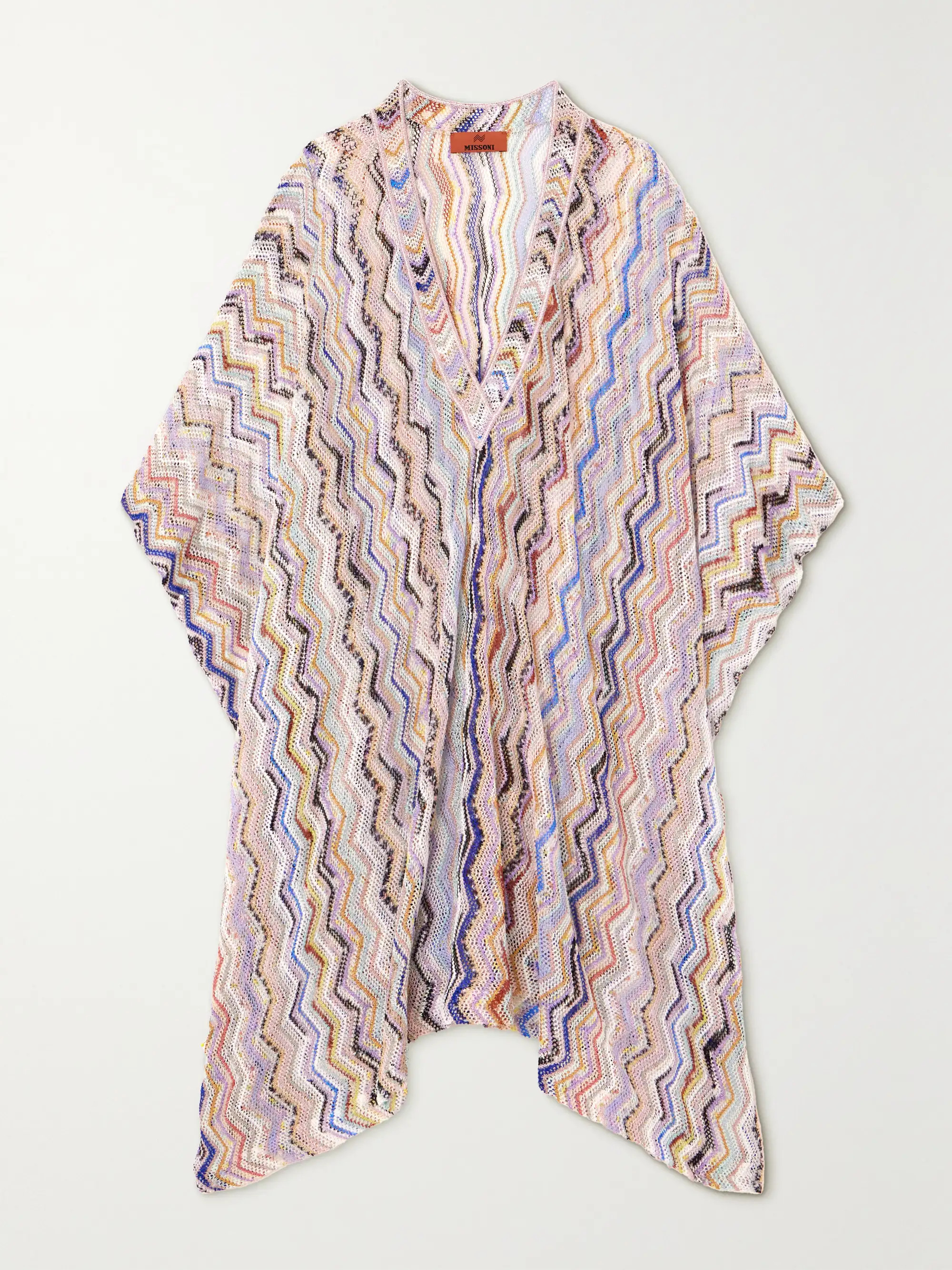 Mare metallic crochet-knit kaftan | NET-A-PORTER (US)
