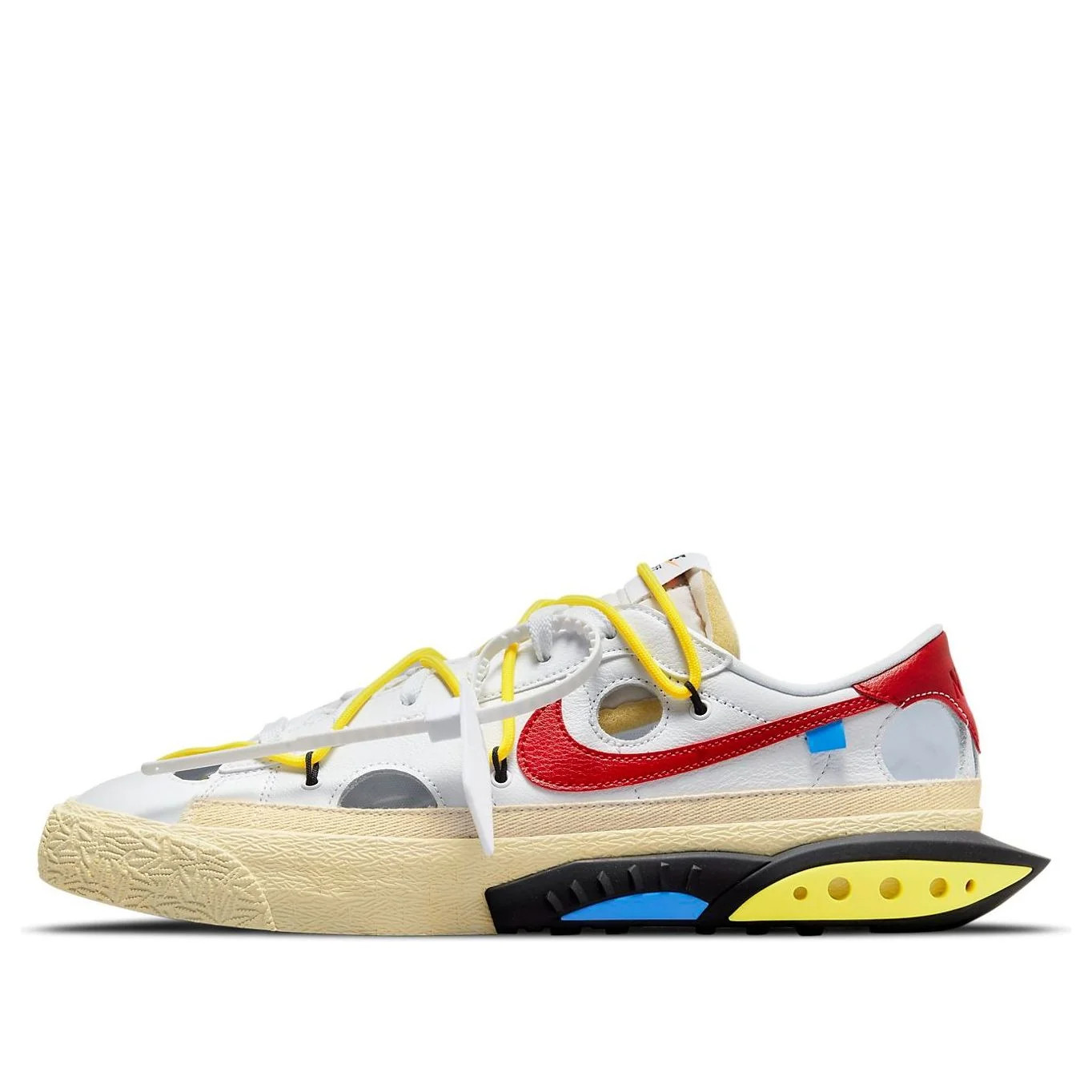 Nike x Off-White Blazer Low 'White University Red' DH7863-100 | KICKS CREW