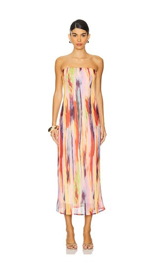 SNDYS St Barts Maxi Dress in Pink. - size XXL | Revolve Clothing (Global)