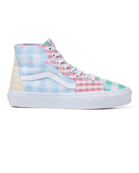 Sk8-Hi Tapered - Pastel/True White Gingham | ban.do