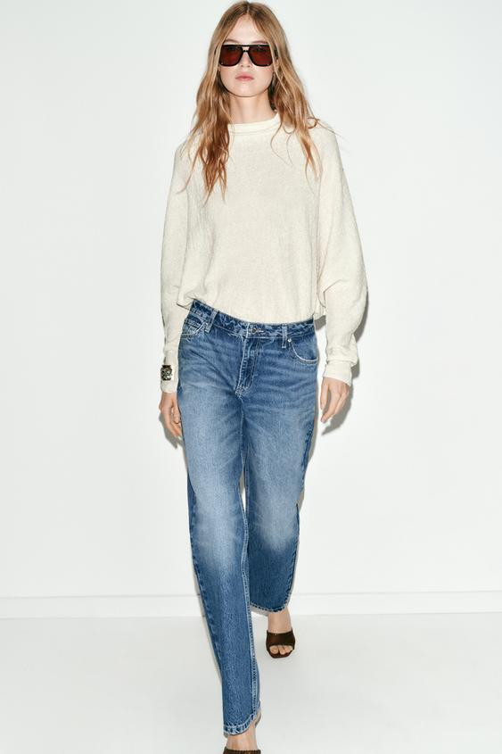 Z1975 LOW RISE STRAIGHT FULL LENGTH JEANS | Zara US
