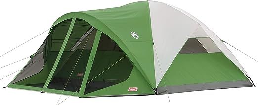 Coleman Dome Tent with Screen Room | Evanston Camping Tent with Screened-In Porch | Amazon (US)