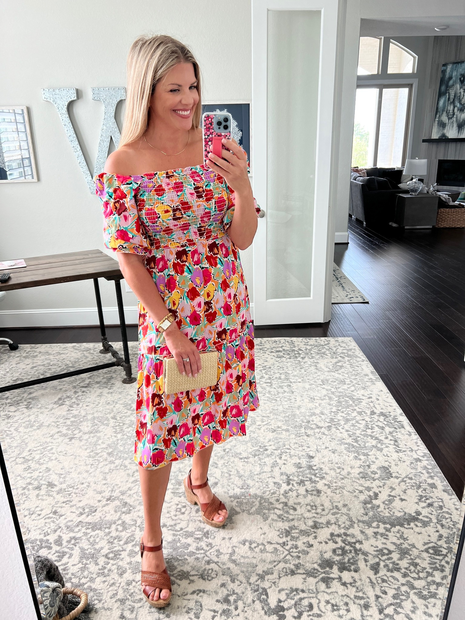Summer wedding guest outfit 

summer dress  women's summer outfit  summer style  wedding guest  floral dress summer  midi dress  fit momming

#LTKSeasonal #LTKWedding #LTKStyleTip